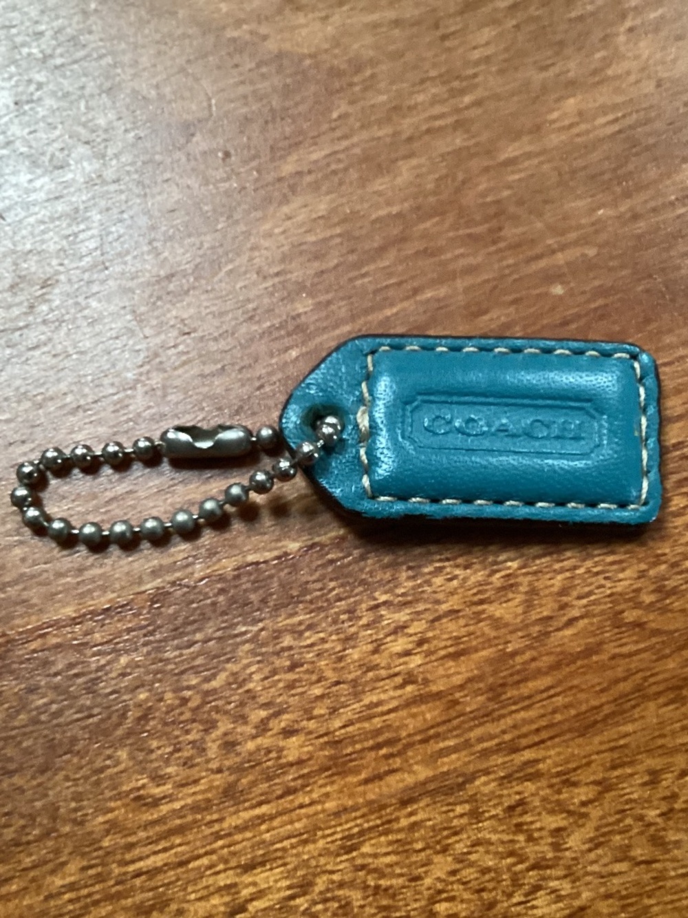 Coach Leather Bag Tag/Hang Tag